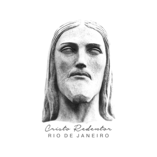 Nome do produto Camiseta Masculina Cristo Redentor rosto 2
