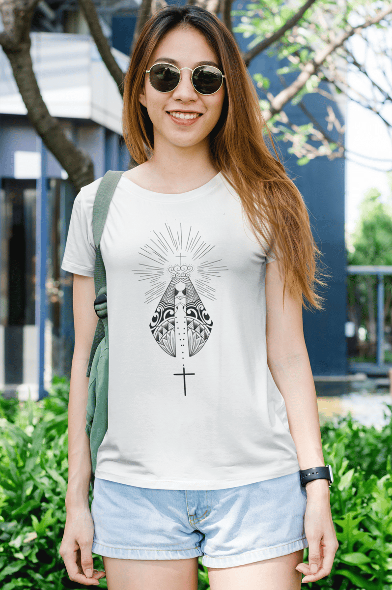 Nome do produto: Camiseta Nossa Sra Aparecida