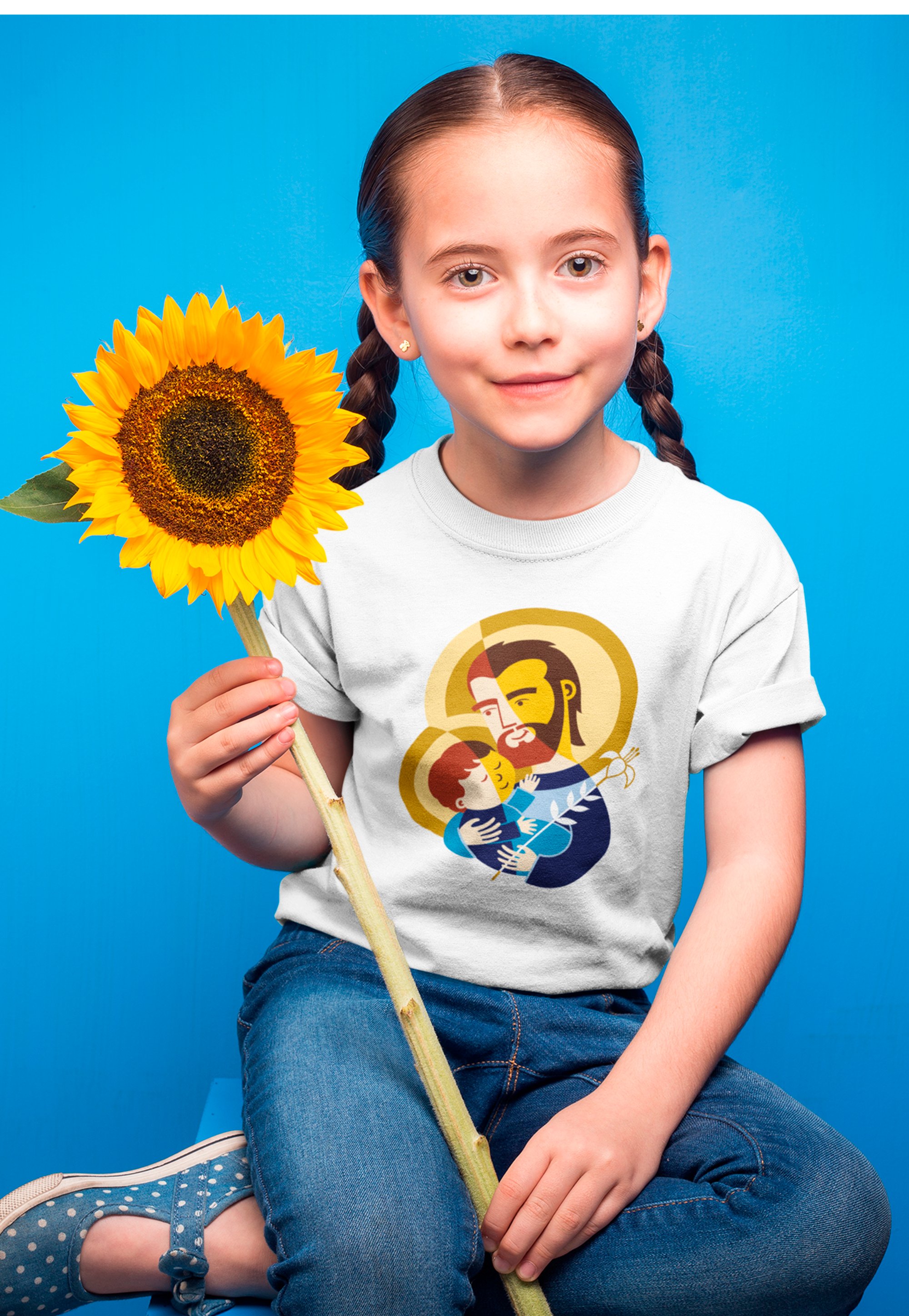 Camiseta Infantil de São José