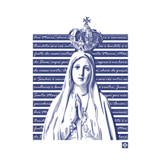 Nome do produto Camiseta Feminina Nossa Senhora de Fátima 2