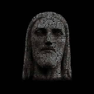 Nome do produto Camiseta Masculina Cristo Redentor rosto em 35 línguas