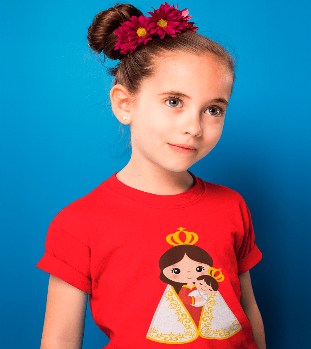 Nome do produto: Camiseta Nsa Senhora de Nazaré