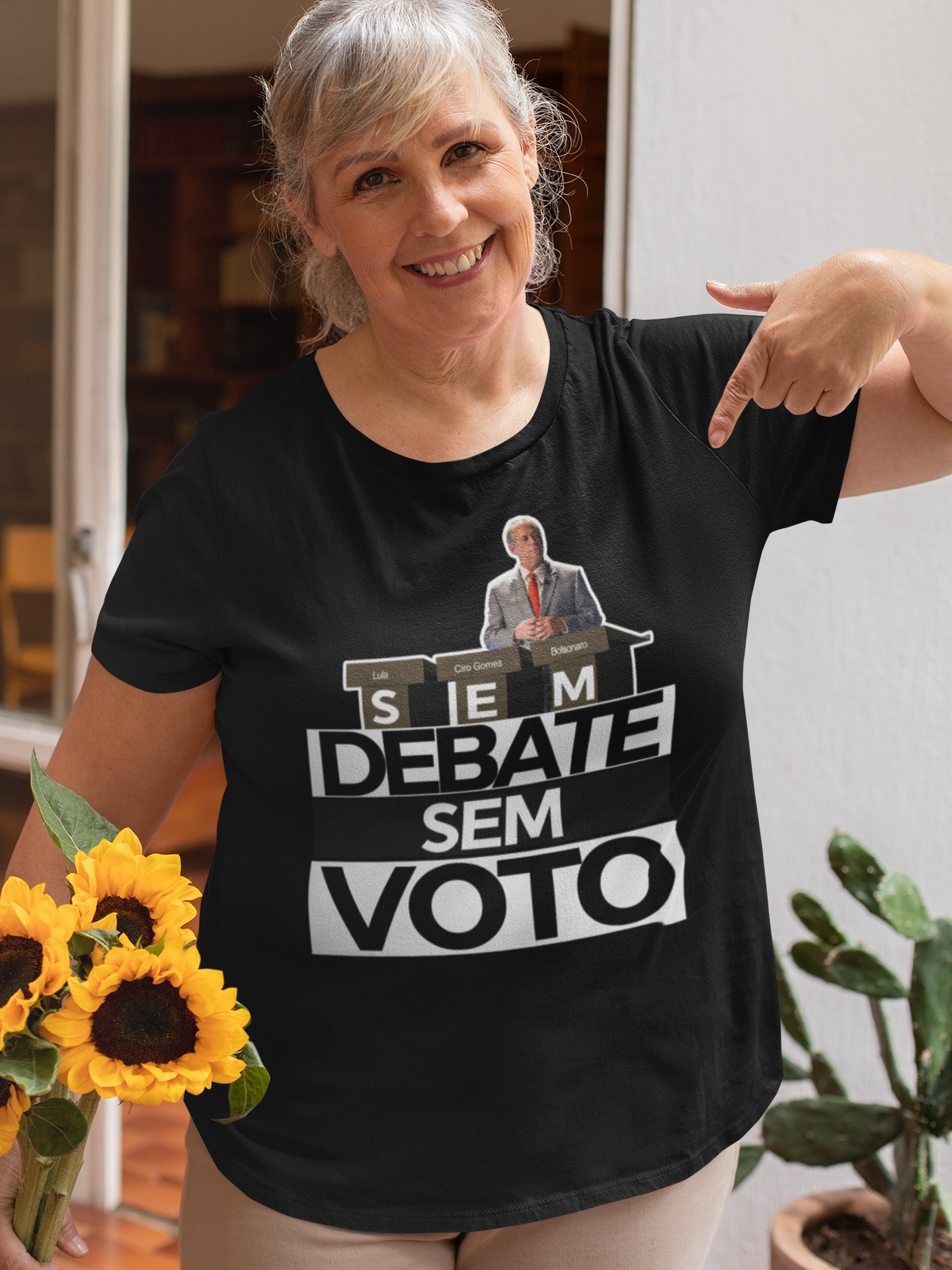 Camiseta Sem Debate, sem voto