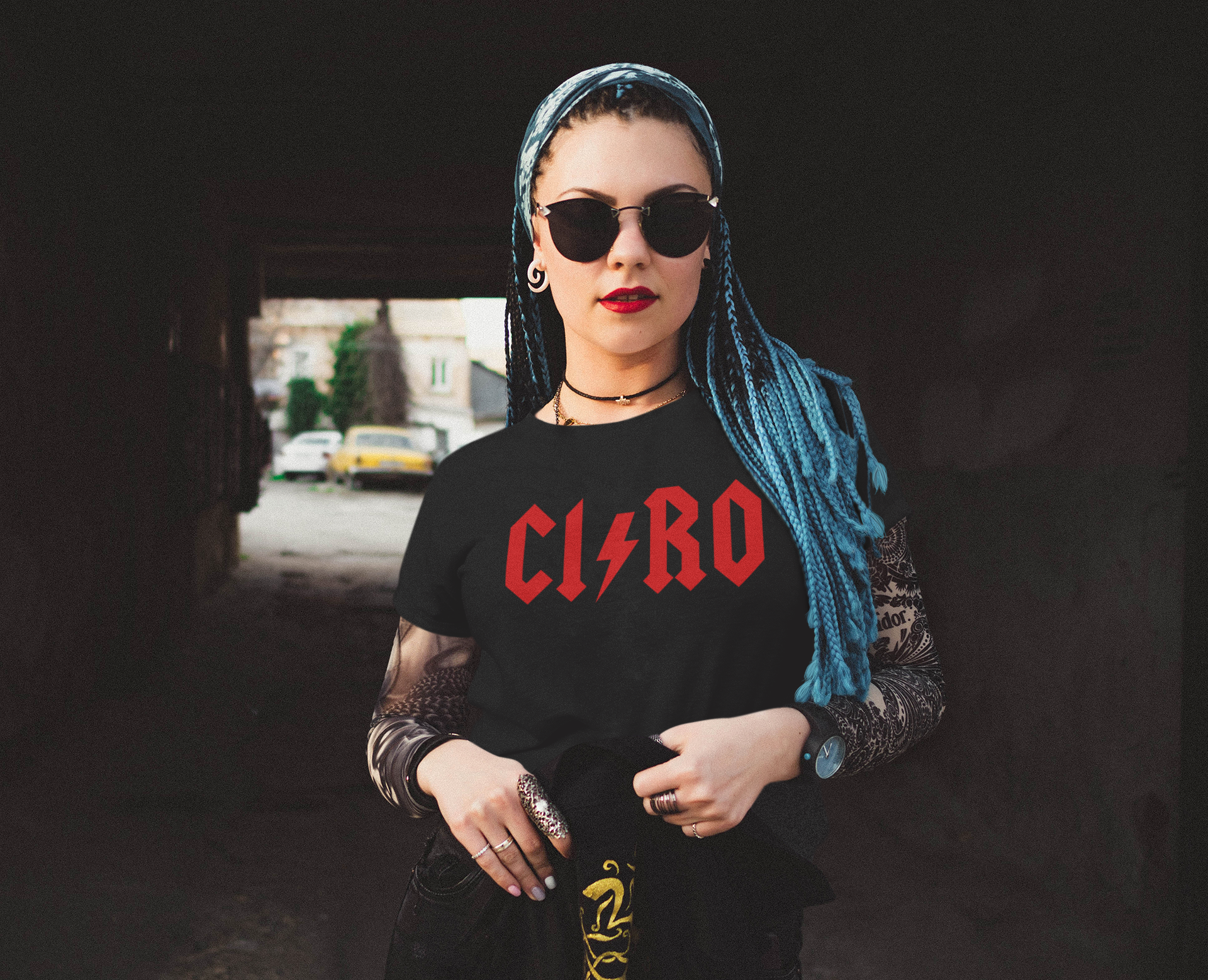 Camiseta Feminina AC/DCiro (Versão 2)