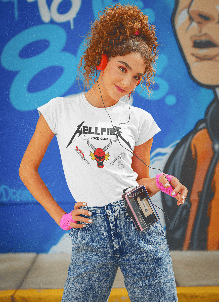 Nome do produto: Stranger things - Hellfire rock club