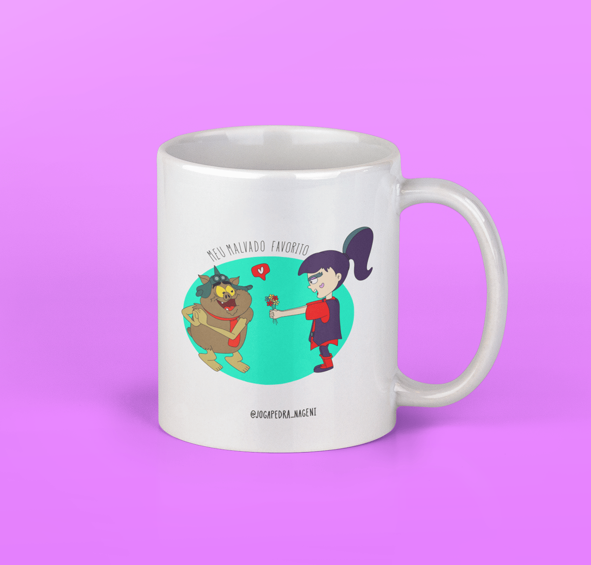 Nome do produto: Caneca meu malvado favorito - ursinhos carinhosos