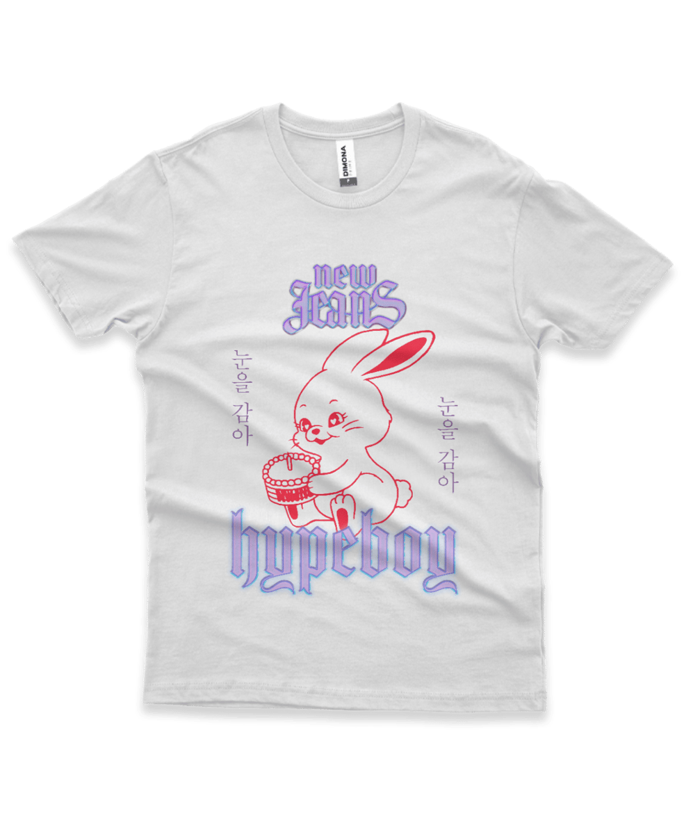 Nome do produto: T-shirt HYPEBOY NEWJEANS