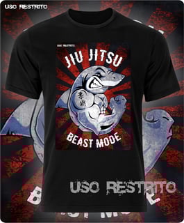 Nome do produto CAMISA BEAST MODE BJJ