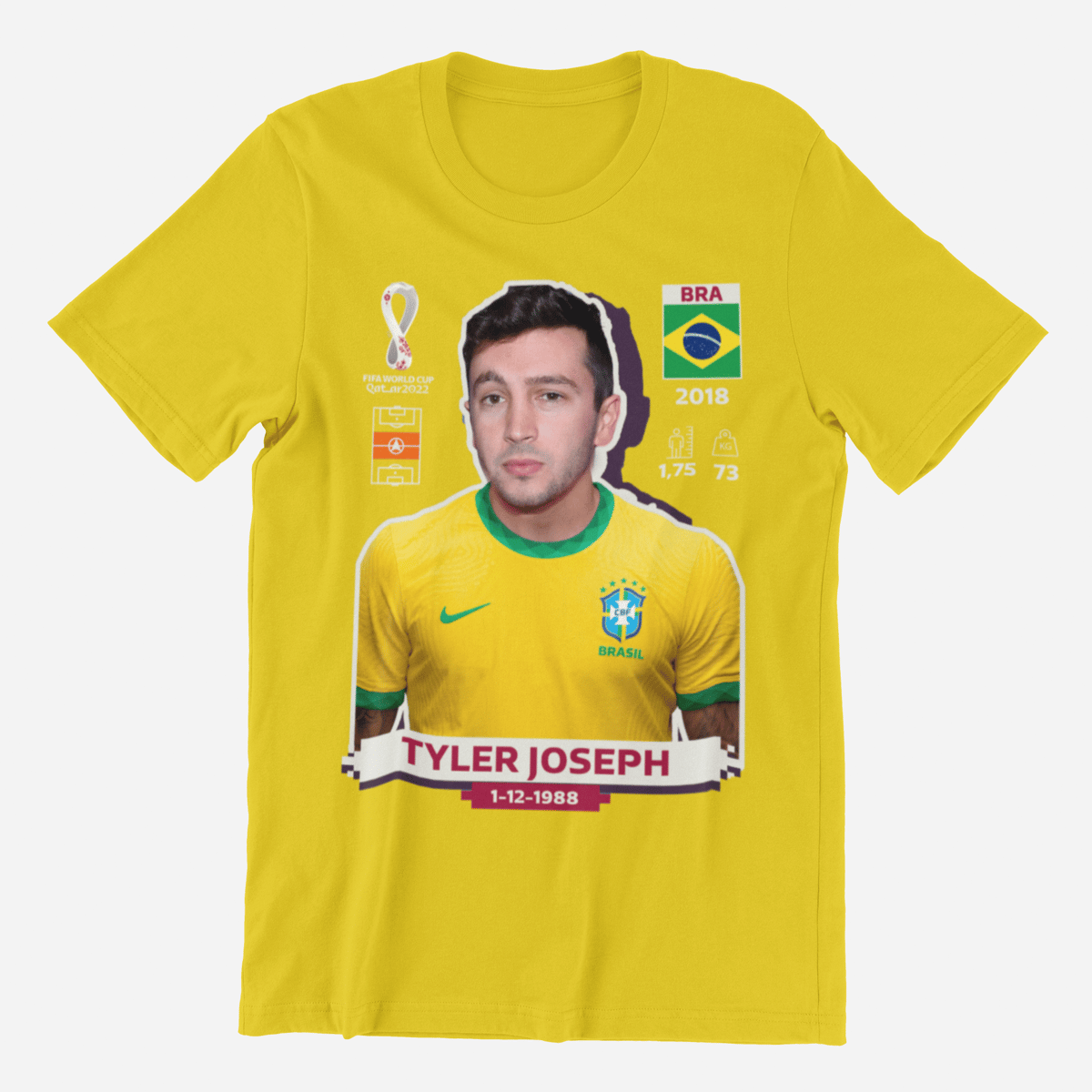 Nome do produto: CAMISA - COPA TYLER JOSEPH | TWENTY ONE PILOTS