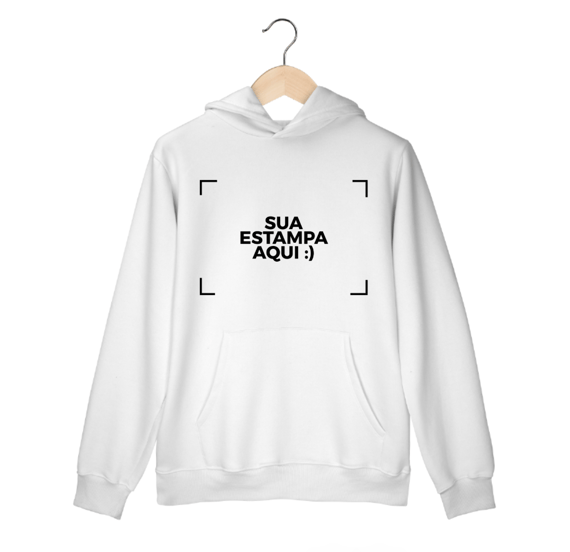 PERSONALIZE SEU MOLETOM CANGURU