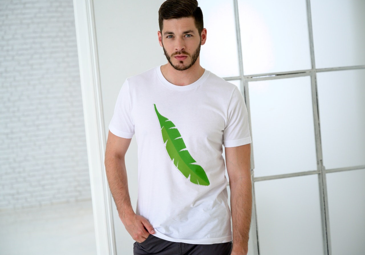 CAMISETA FOLHA DE BANANEIRA 