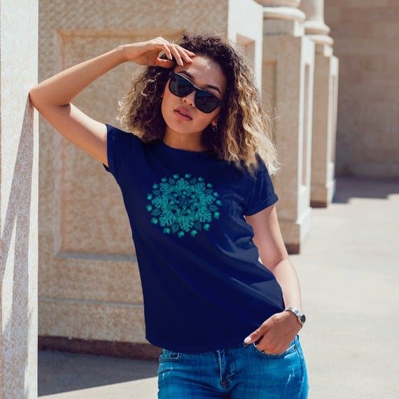 BABY LONG MANDALA VERDE AGUA