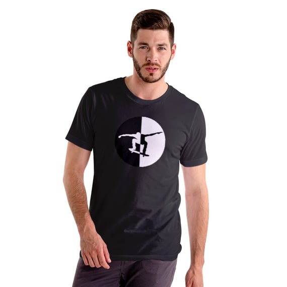 CAMISA SKATE P&B 01