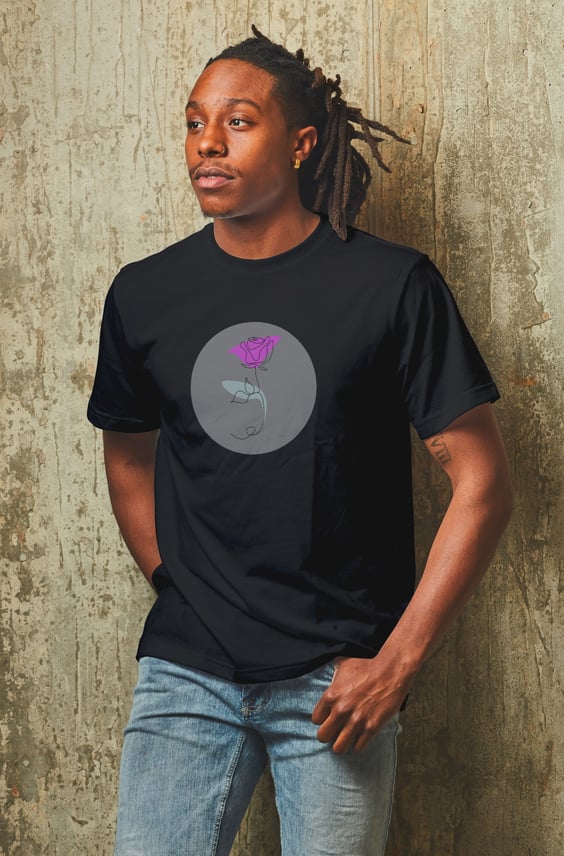 CAMISETA ROSA MINIMALISTA
