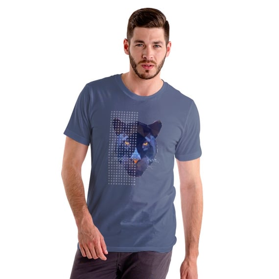 CAMISETA ESTONADA PANTERA NEGRA 