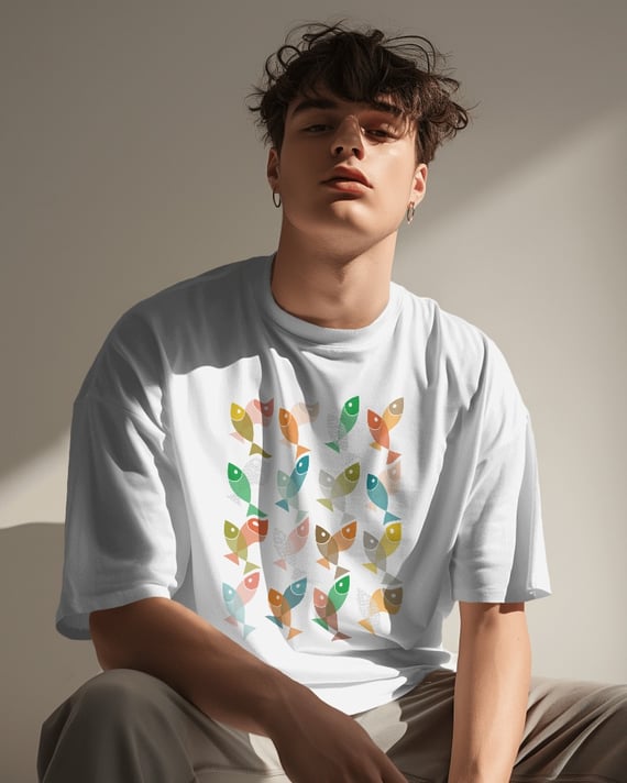CAMISETA PEIXES