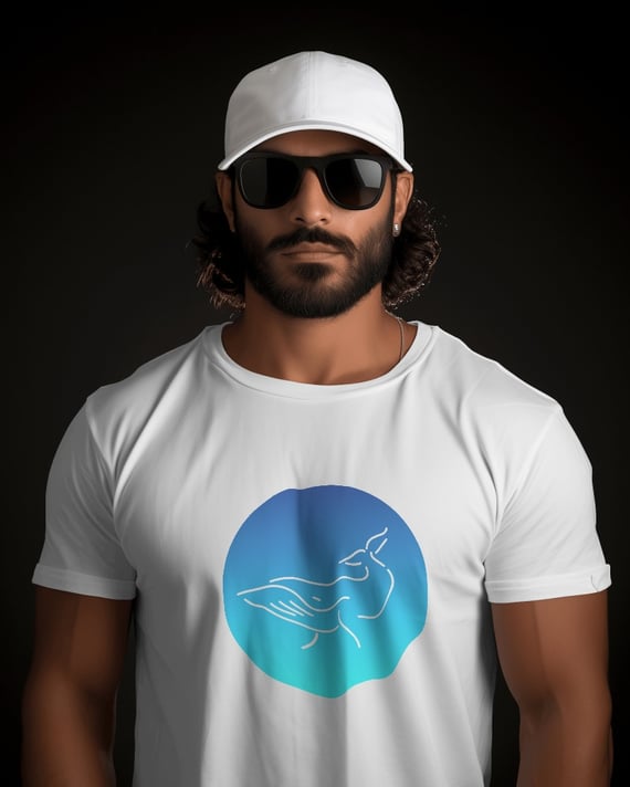 CAMISETA BALEIA NO CIRCULO