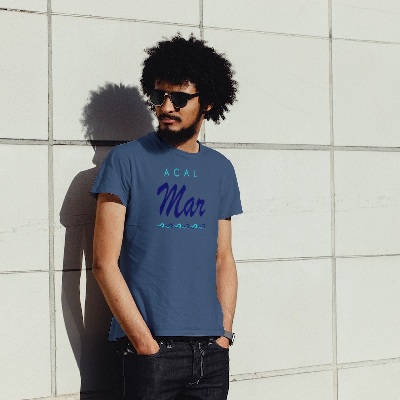 Nome do produto: CAMISETA ESTONADA ACALmar