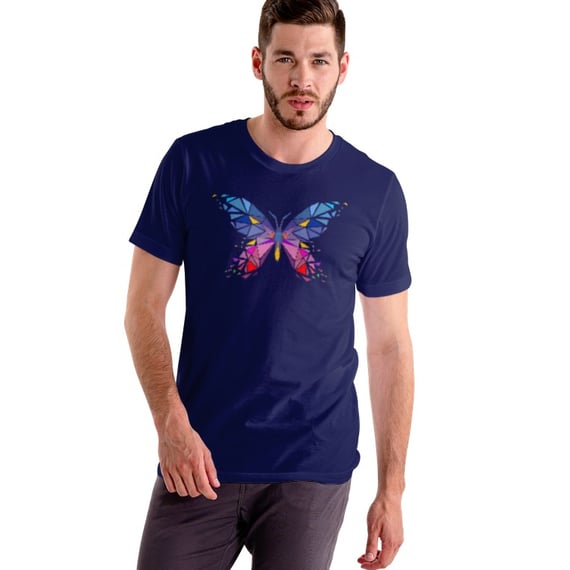 CAMISA BORBOLETA COLORIDA
