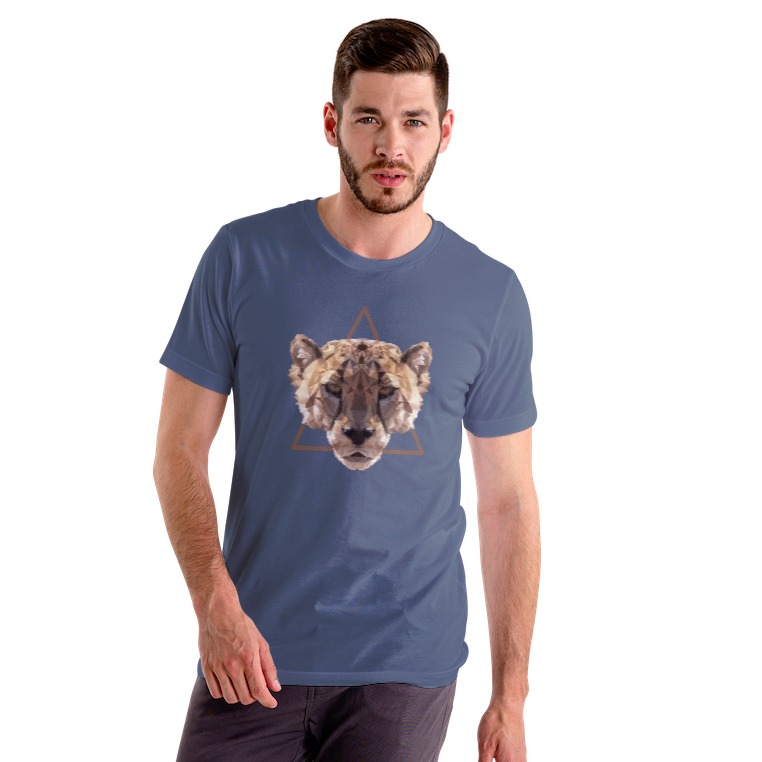 Nome do produto: CAMISETA ESTONADA GUEPARDO