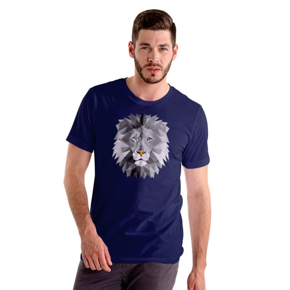 CAMISETA LEÃO CINZA