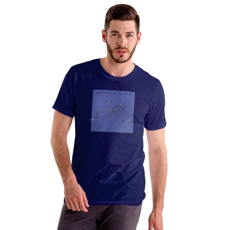 Nome do produto: CAMISETA BIKE AZUl
