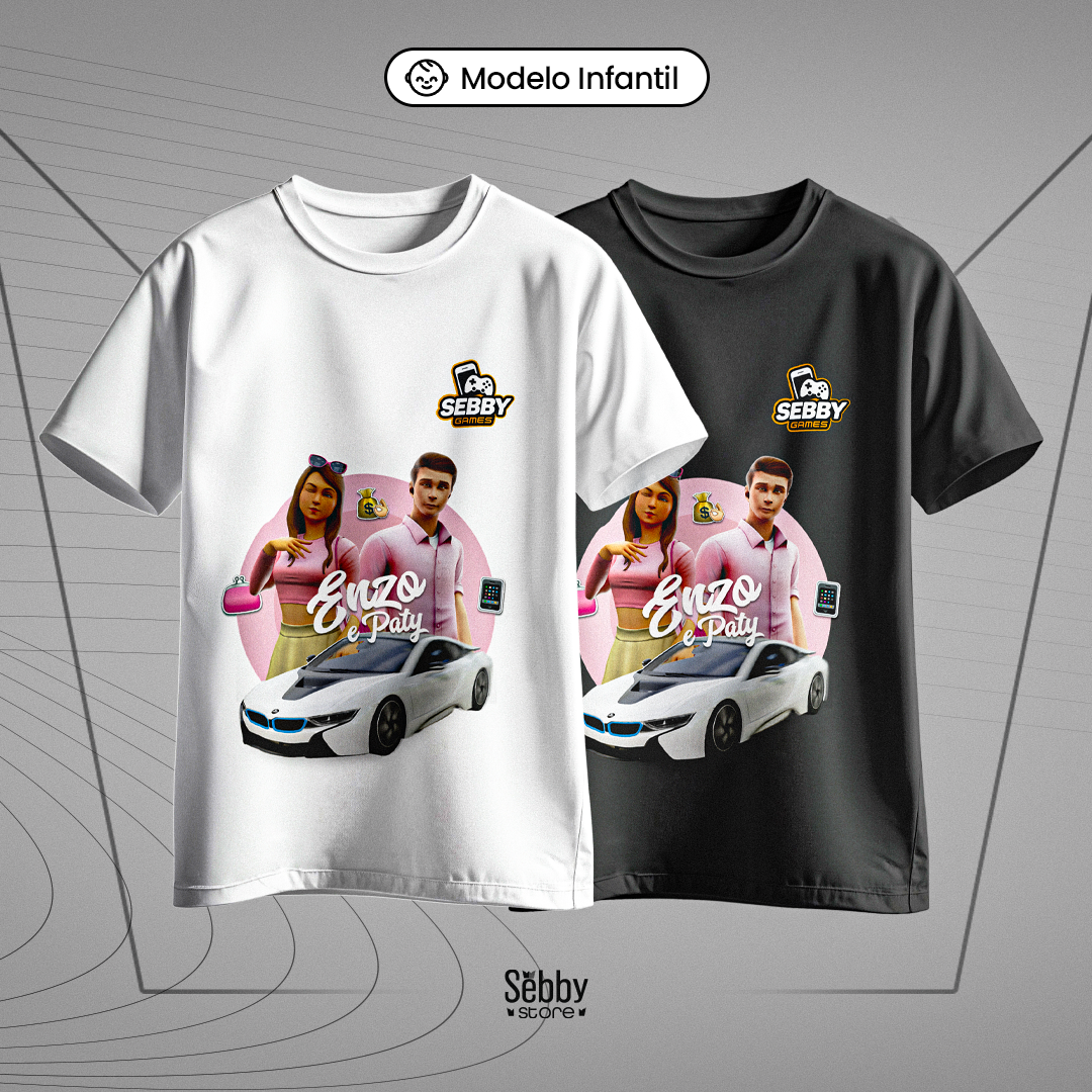 Nome do produto: Enzo e Paty (Infantil 2 A 8)